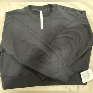 NWT Lululemon perfectly oversized crop crew